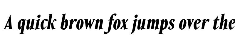 Preview of PF Expo ExtraBold Italic font