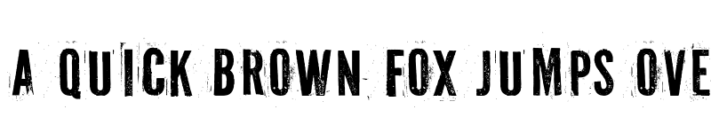 Preview of PF Fuel Decay font