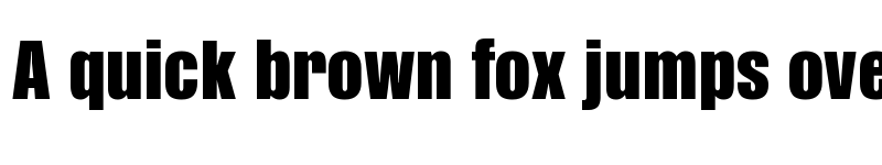 Preview of PF Fusion Sans Pro Black font