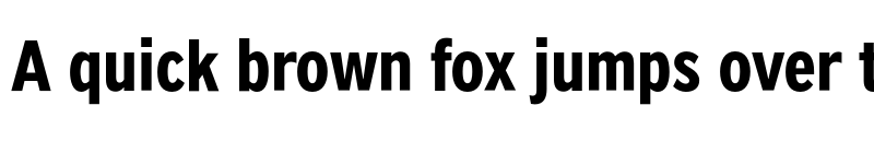 Preview of PF Grand Gothik Condensed Bold font