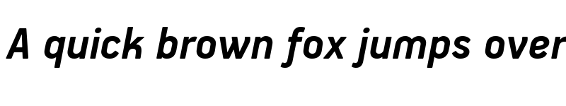 Preview of PF Handbook Pro Bold Italic font