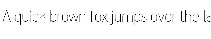 Preview of PF Handbook Pro Extra Thin font