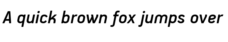 Preview of PF Handbook Pro Medium Italic font