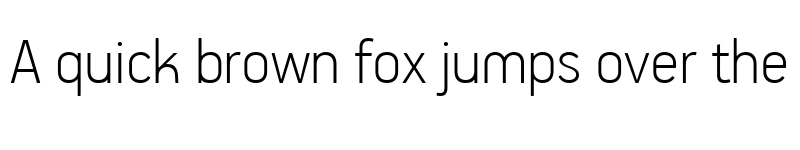 Preview of PF Handbook Pro Thin font