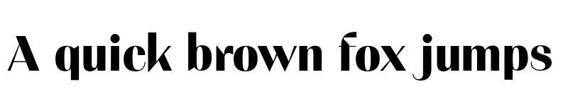 Preview of PF Marlet Display Black font