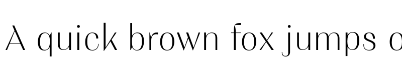 Preview of PF Marlet Display Thin font