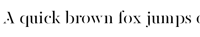 Preview of PF Regal Stencil Pro Regular font