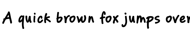 Preview of PF Reminder Bold font