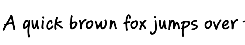 Preview of PF Reminder Medium font