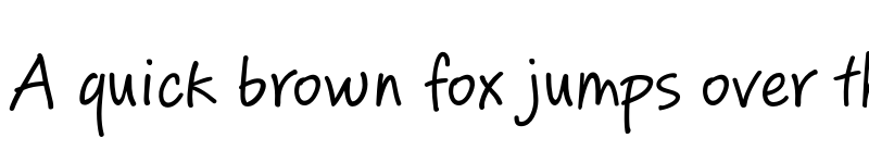 Preview of PF Reminder Regular font