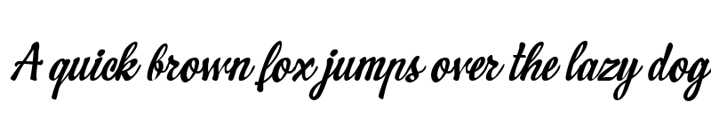 Preview of PF SignSkript Regular font