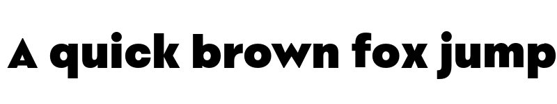 Preview of PF Spekk VAR Black font