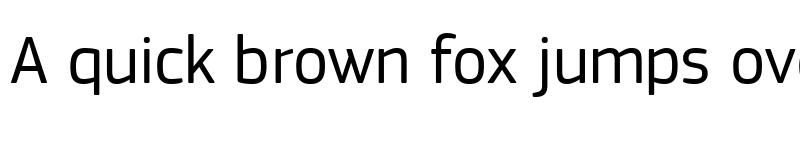 Preview of PF Square Sans Pro Regular font