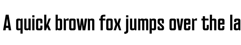 Preview of PF Venue Bold font