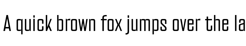 Preview of PF Venue Regular font