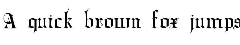 Preview of Phalyn Regular font