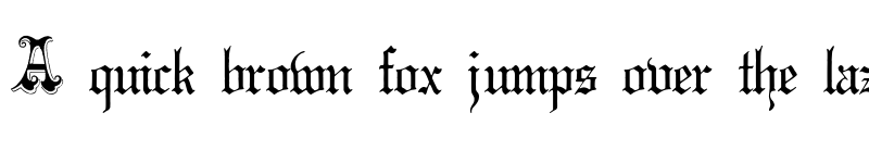 Preview of Phantasinian Regular font