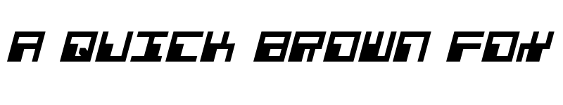 Preview of Phaser Bank Bold Italic Bold Italic font