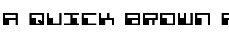 Preview of Phaser Bank Expanded Expanded font