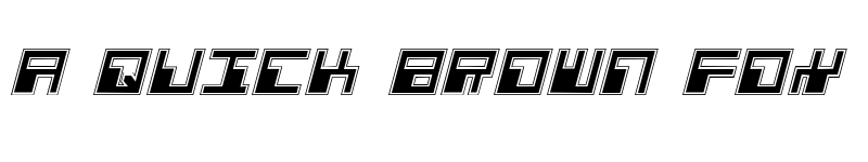 Preview of Phaser Bank Pro Italic Italic font