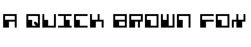 Preview of Phaser Bank Regular font