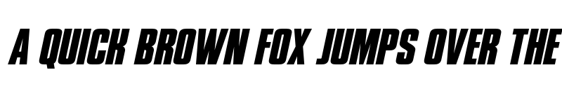 Preview of Phenomicon Italic Regular font