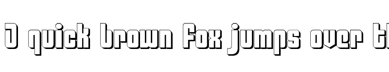 Preview of Philadelphia 3D 3D font