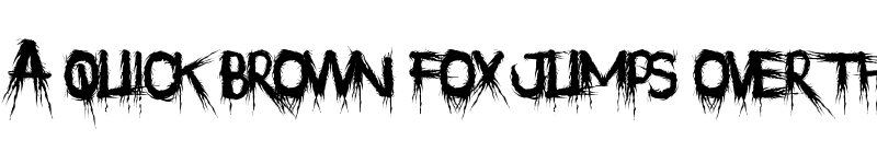 Preview of Philophobia Regular font