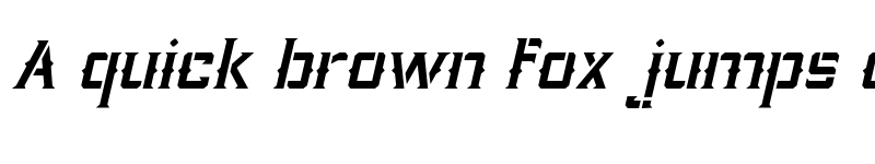 Preview of Phola Diablo Oblique Diablo Oblique font