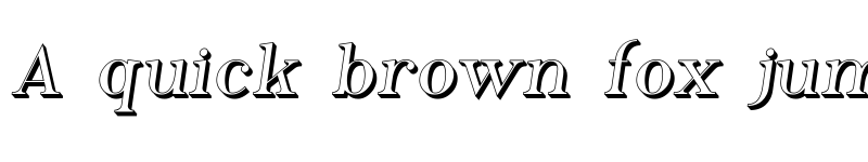 Preview of Phosphorus Hydride Regular font