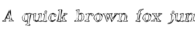 Preview of Phosphorus Oxide Regular font