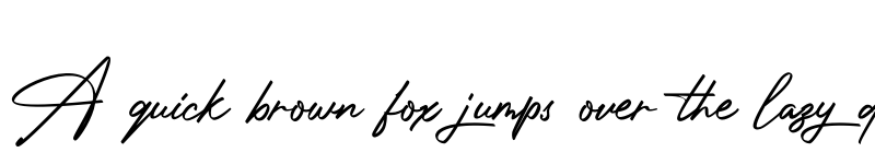 Preview of Photograph Signature Regular font