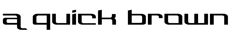 Preview of Photonica Straight font