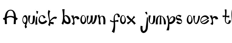 Preview of Pianika Regular font