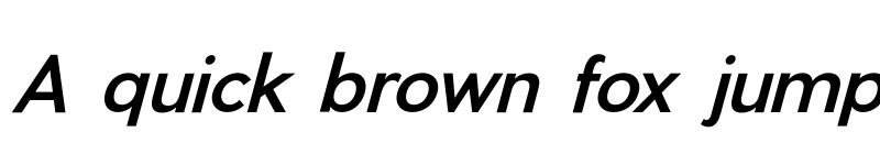 Preview of Pier Sans Medium Italic font