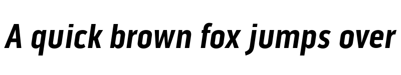 Preview of Pill Gothic 300mg Bold Italic font