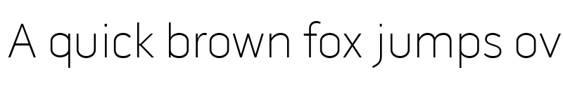 Preview of Pill Gothic 600mg Thin font