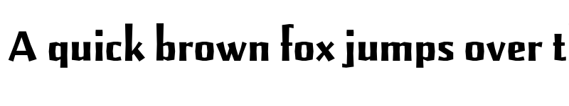 Preview of Pilsner Bold font