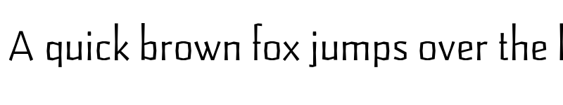 Preview of Pilsner Light font