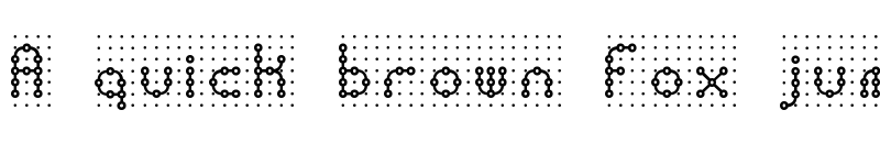 Preview of Pindown Plain BRK Normal font