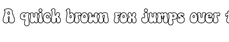 Preview of Pinewood Outline PERSONAL USE Italic font