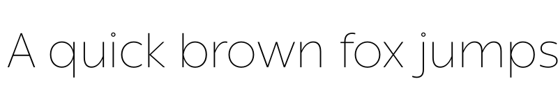 Preview of Ping LCG Thin font