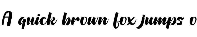 Preview of Pinguid Regular font