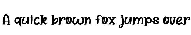 Preview of Pink Bird Regular font