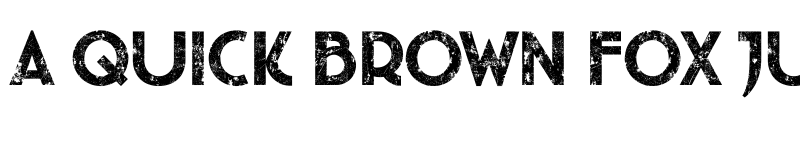 Preview of Pinkhoff Caps Bold Distressed font