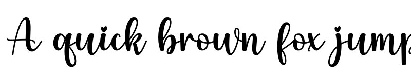 Preview of Pinkish Regular font