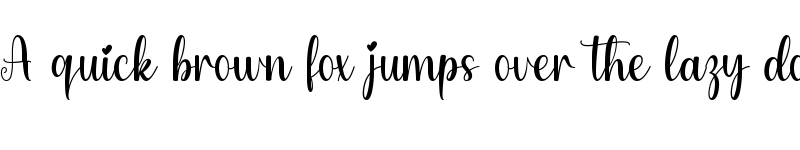 Preview of Pinokio Regular font