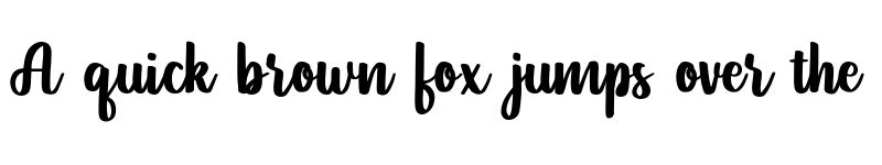 Preview of Pintgram Regular font