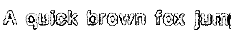 Preview of Pixel Krud (BRK) Regular font