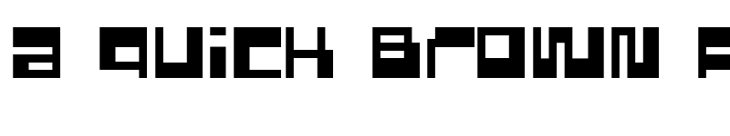 Preview of Pixel Power Regular font